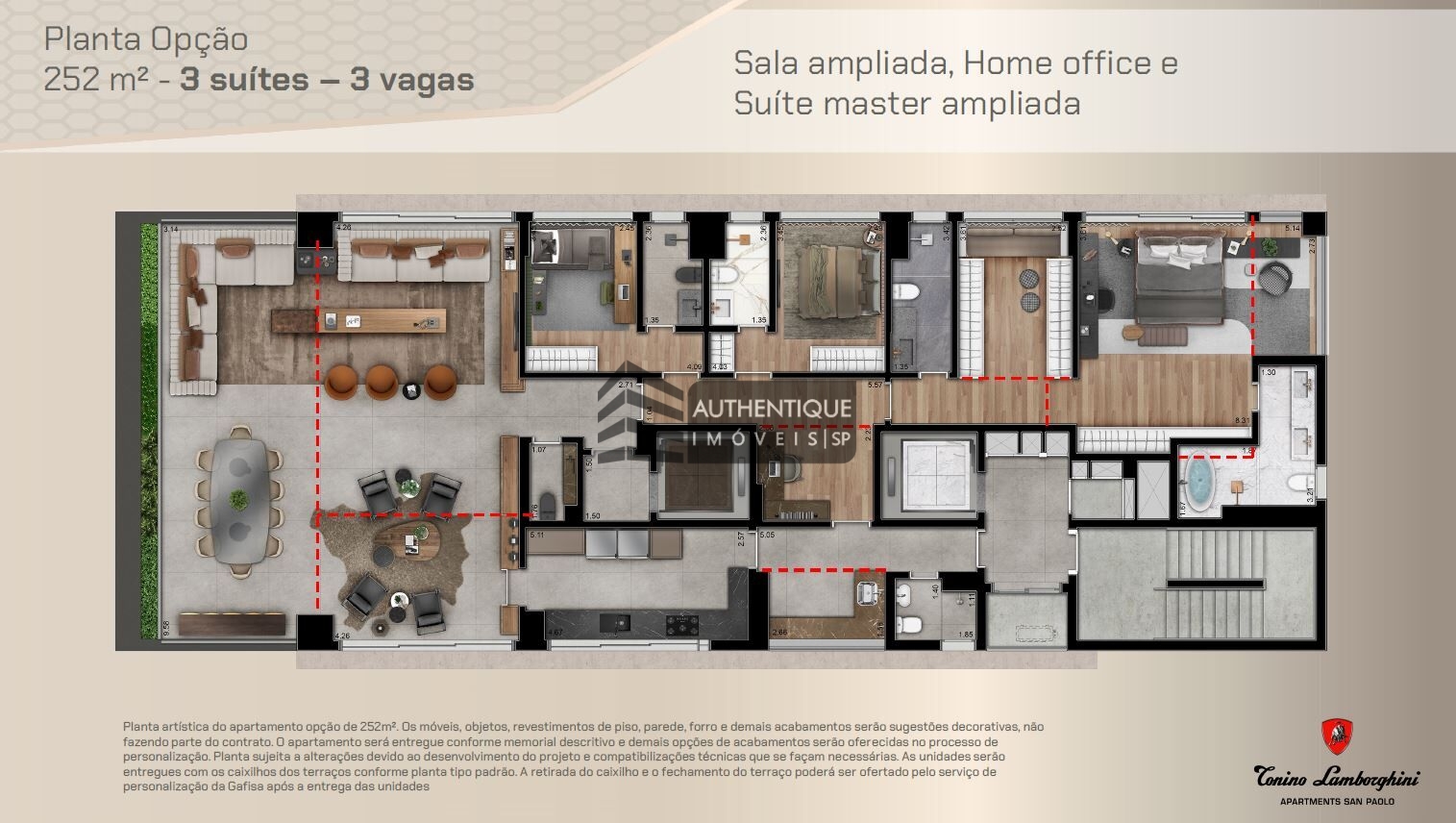 Apartamento à venda com 4 quartos, 250m² - Foto 27