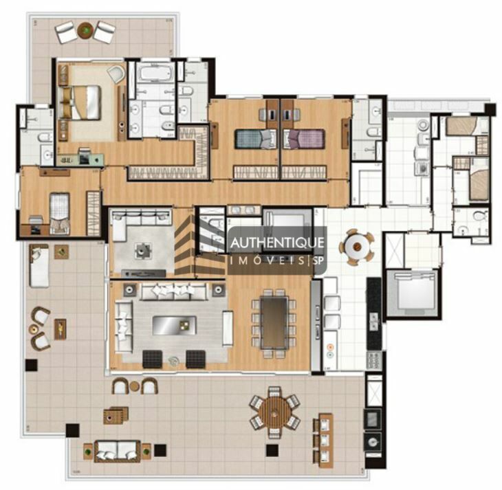 Apartamento à venda com 5 quartos, 332m² - Foto 43