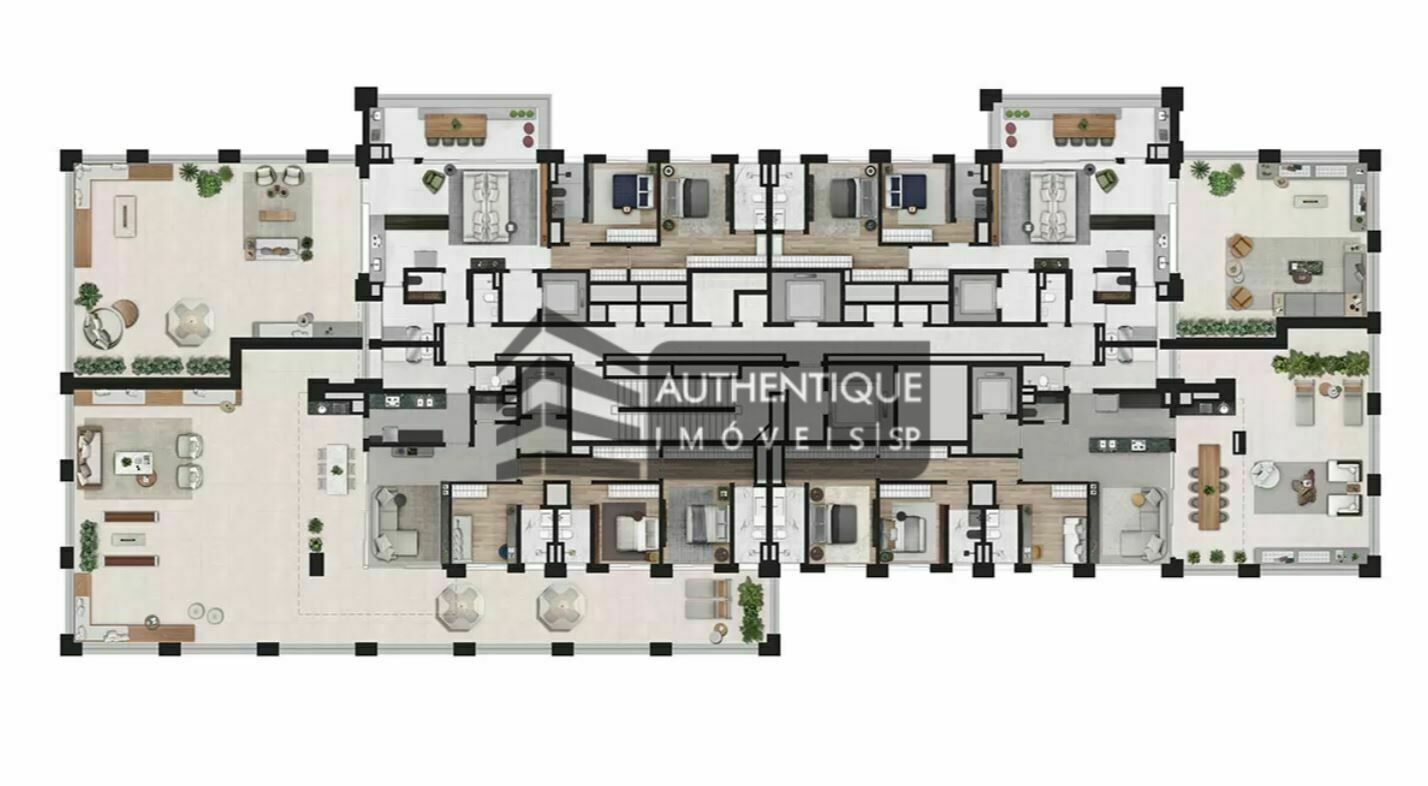 Apartamento à venda com 2 quartos, 195m² - Foto 21