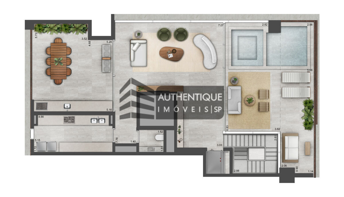 Apartamento à venda com 3 quartos, 171m² - Foto 50