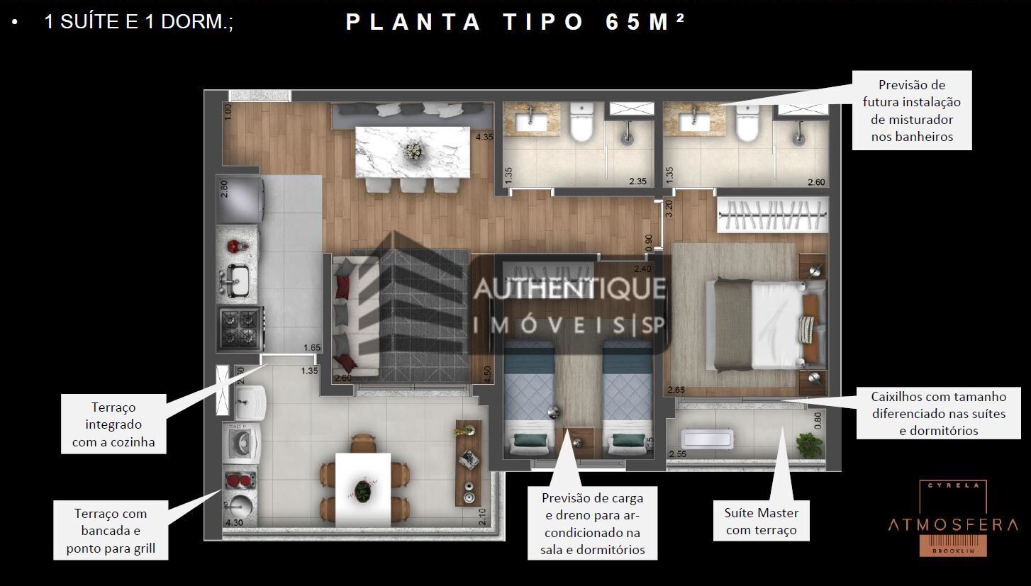 Apartamento à venda com 3 quartos, 125m² - Foto 42