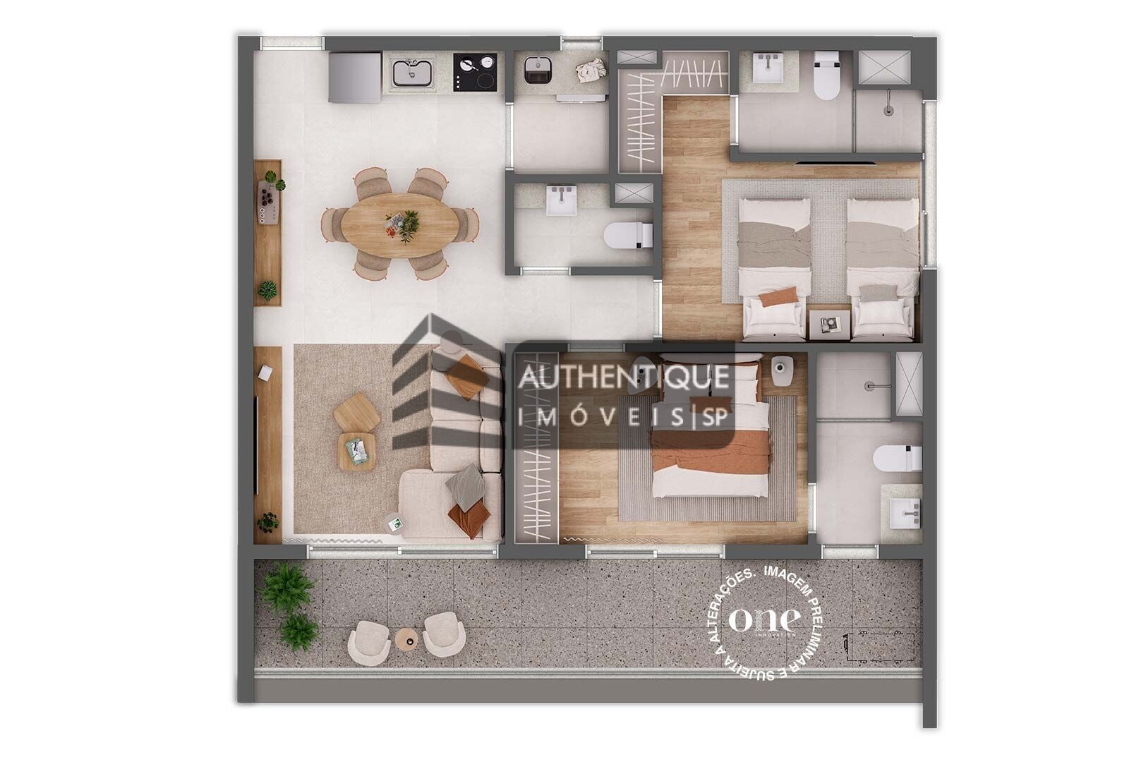 Apartamento à venda com 2 quartos, 80m² - Foto 16