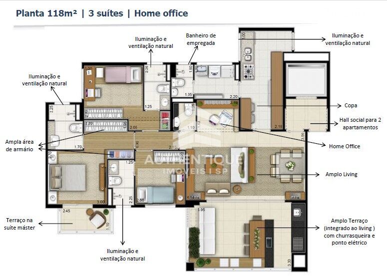 Apartamento, 3 quartos, 118 m² - Foto 26