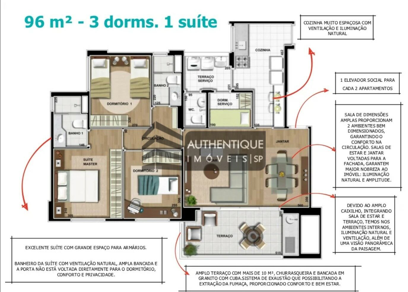 Apartamento à venda com 3 quartos, 121m² - Foto 37