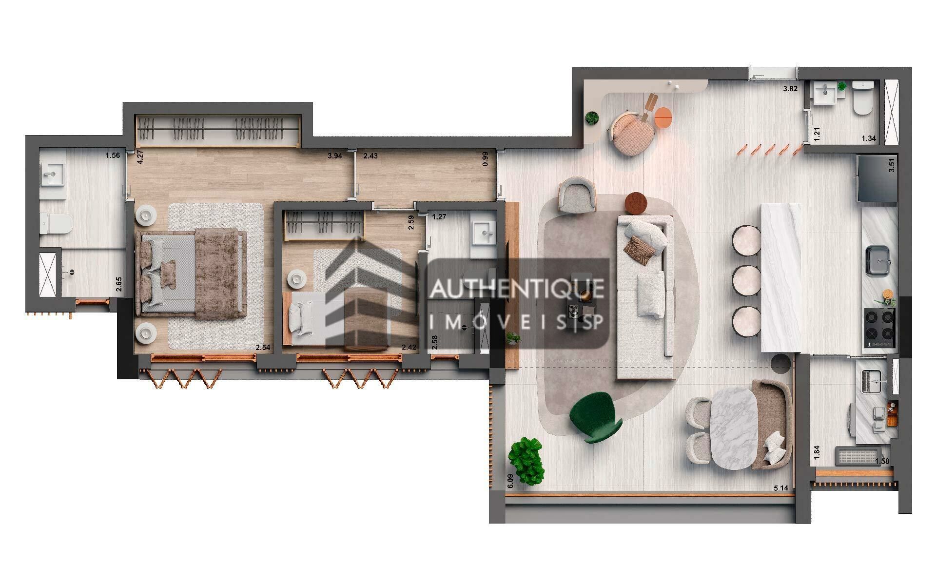 Apartamento à venda com 3 quartos, 70m² - Foto 25