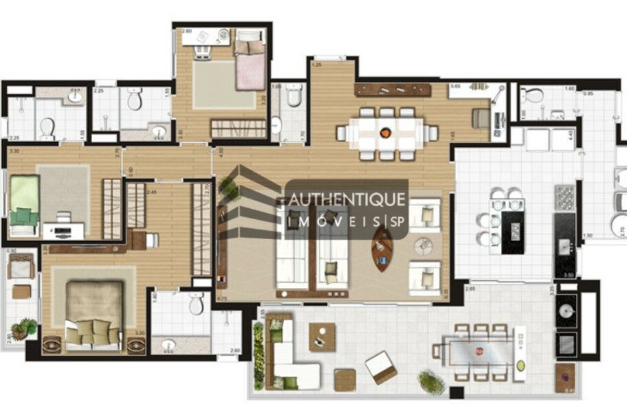 Apartamento à venda com 3 quartos, 163m² - Foto 54