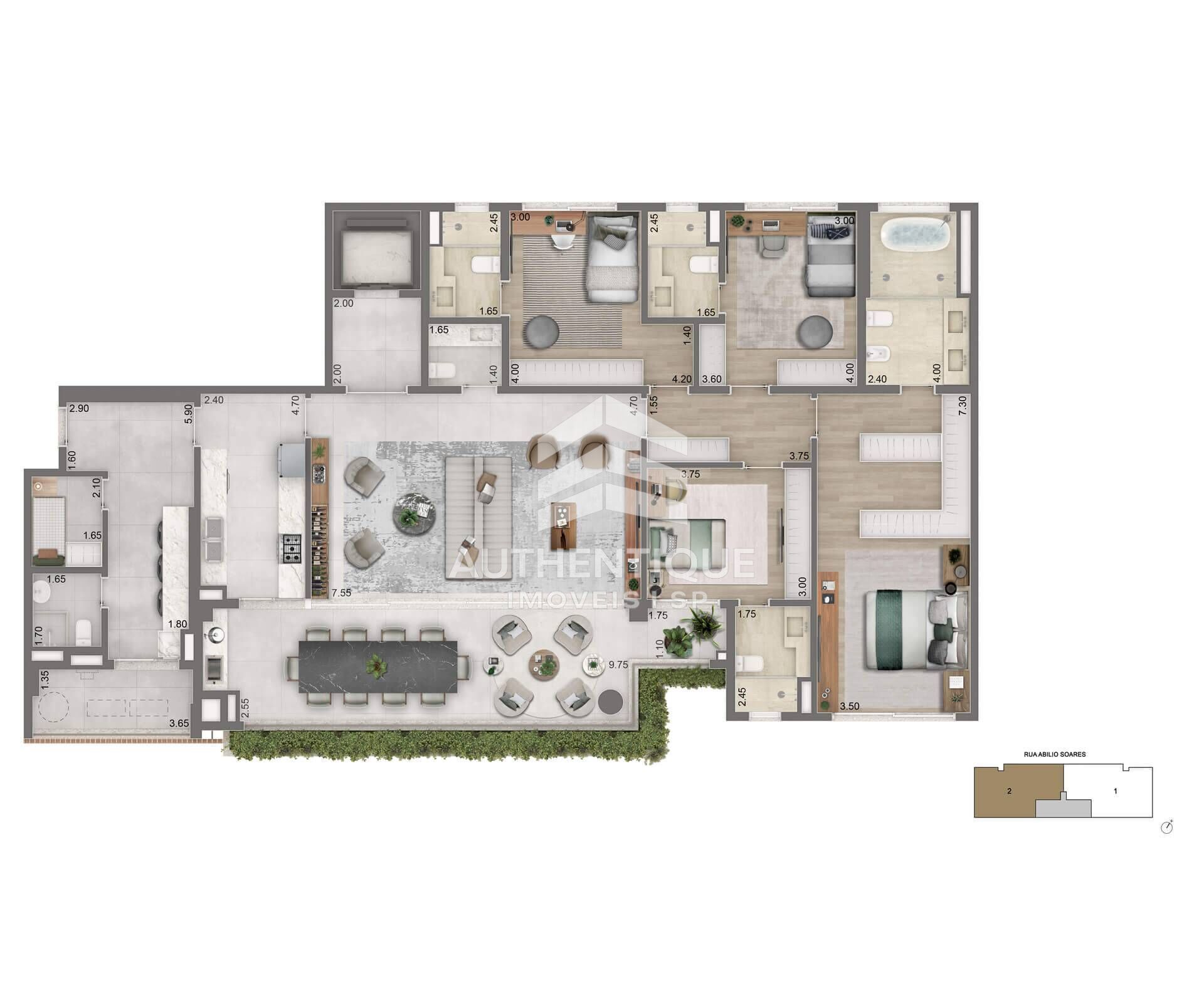 Apartamento, 4 quartos, 399 m² - Foto 21