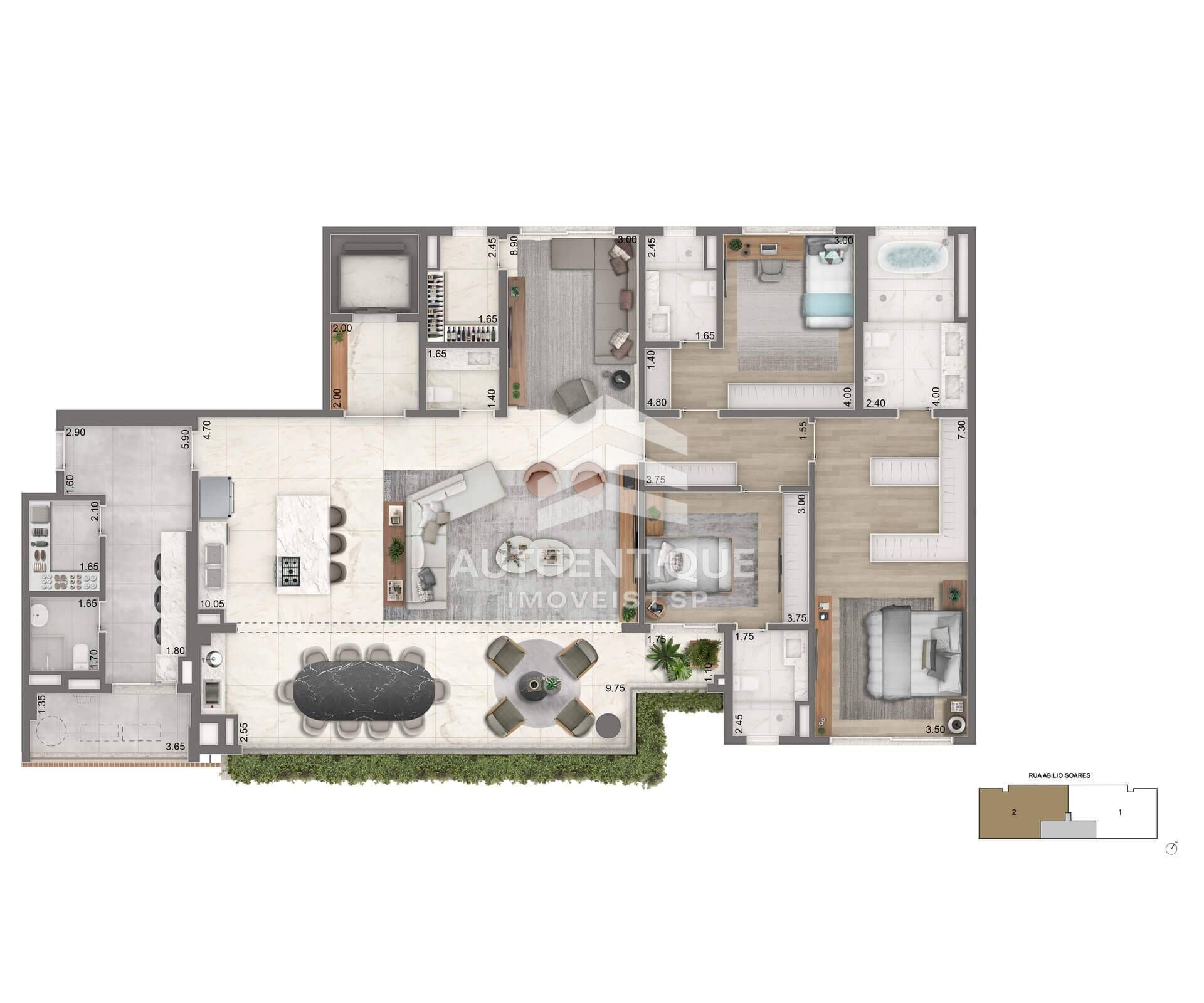 Apartamento, 4 quartos, 399 m² - Foto 19