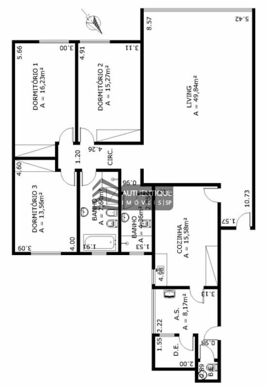 Apartamento à venda com 3 quartos, 164m² - Foto 30