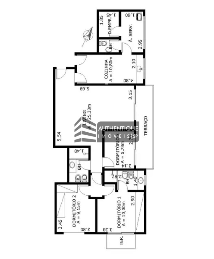 Apartamento à venda com 2 quartos, 119m² - Foto 14