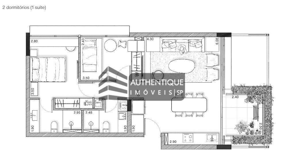 Cobertura à venda com 1 quarto, 162m² - Foto 28