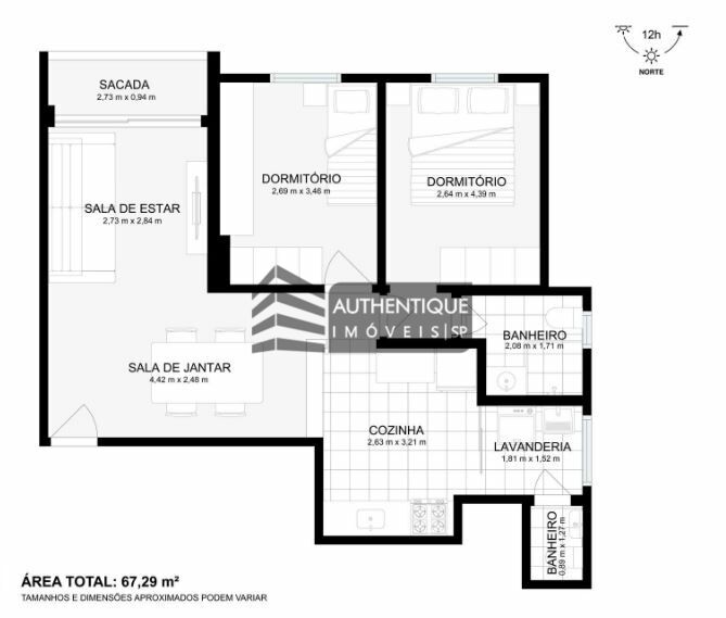 Apartamento à venda com 2 quartos, 64m² - Foto 28