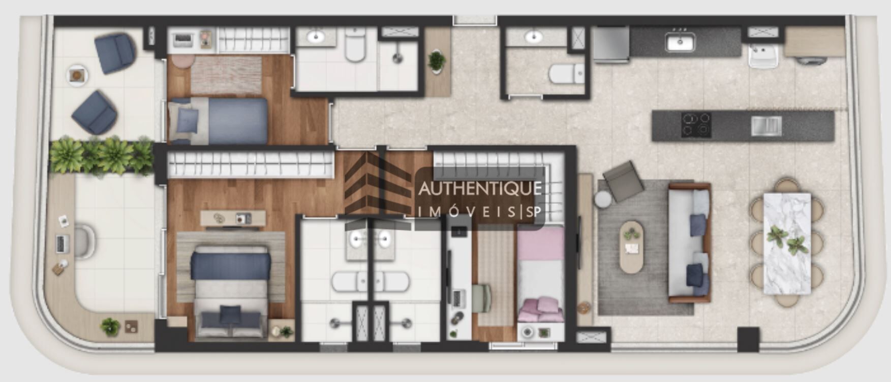 Apartamento, 3 quartos, 214 m² - Foto 51