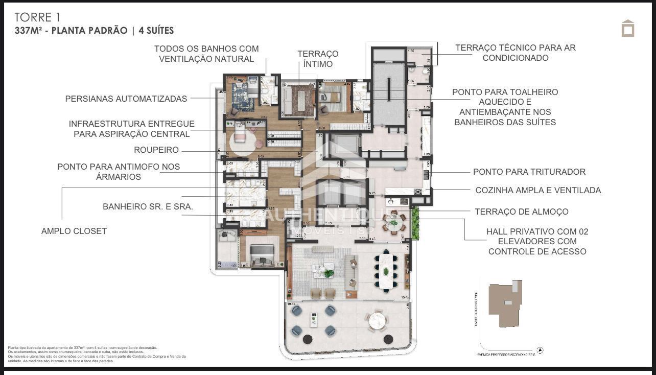 Apartamento, 4 quartos, 337 m² - Foto 36