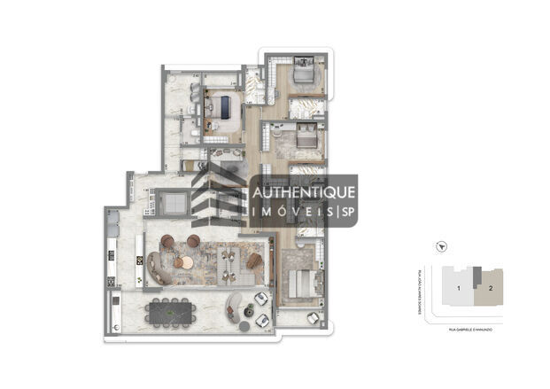 Apartamento à venda com 4 quartos, 341m² - Foto 23