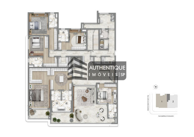 Apartamento à venda com 4 quartos, 341m² - Foto 18