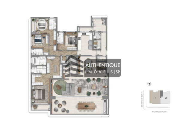 Apartamento à venda com 4 quartos, 341m² - Foto 20