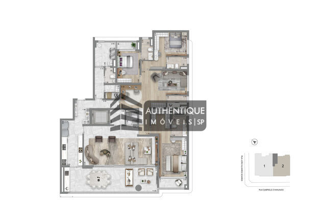 Apartamento à venda com 4 quartos, 341m² - Foto 22