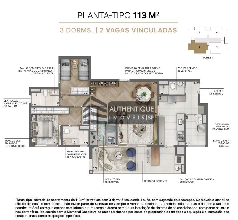 Cobertura à venda com 4 quartos, 267m² - Foto 35