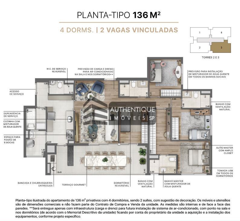 Cobertura à venda com 4 quartos, 267m² - Foto 36