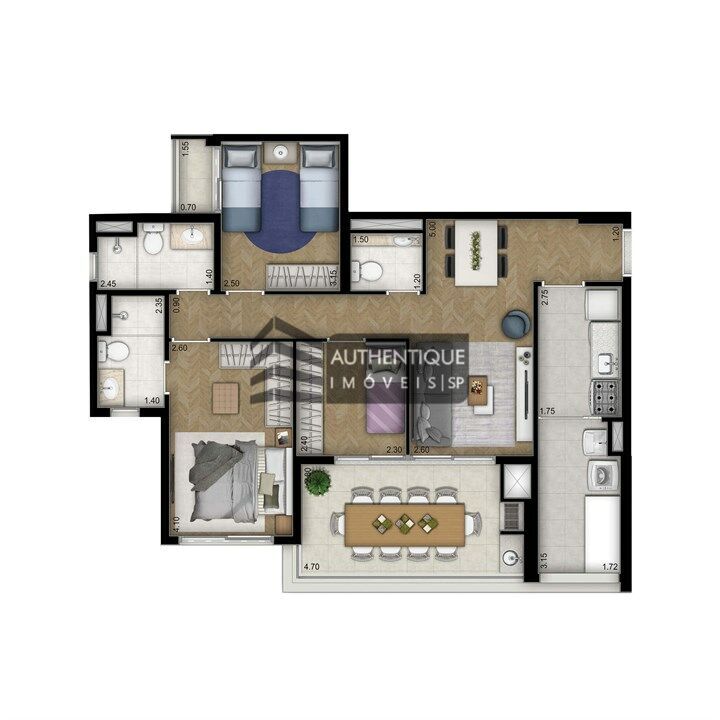 Apartamento à venda com 3 quartos, 88m² - Foto 24