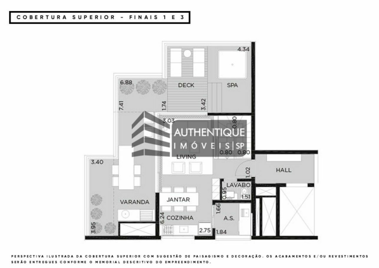 Apartamento à venda com 1 quarto, 120m² - Foto 36