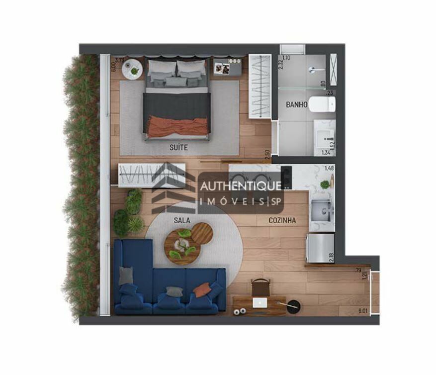 Apartamento à venda com 2 quartos, 110m² - Foto 48