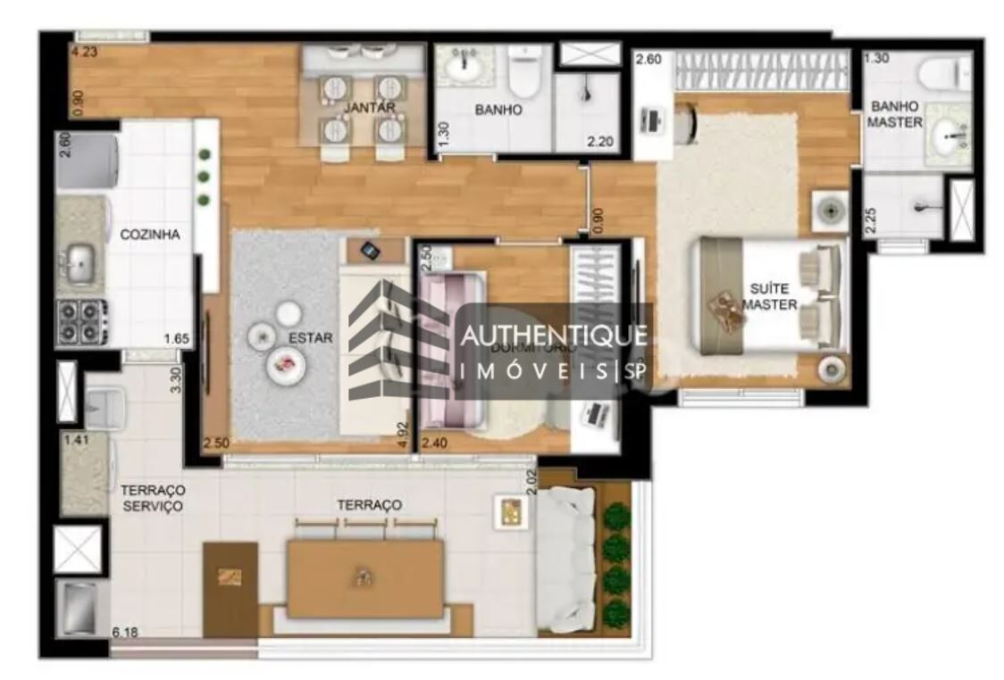 Apartamento, 2 quartos, 68 m² - Foto 35