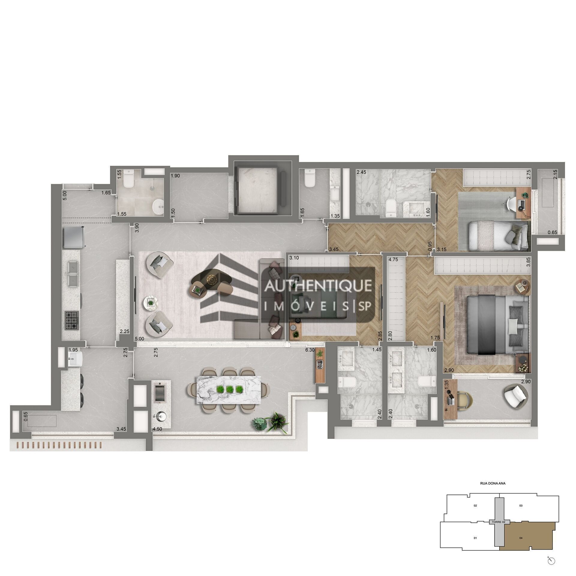 Cobertura à venda com 3 quartos, 358m² - Foto 20