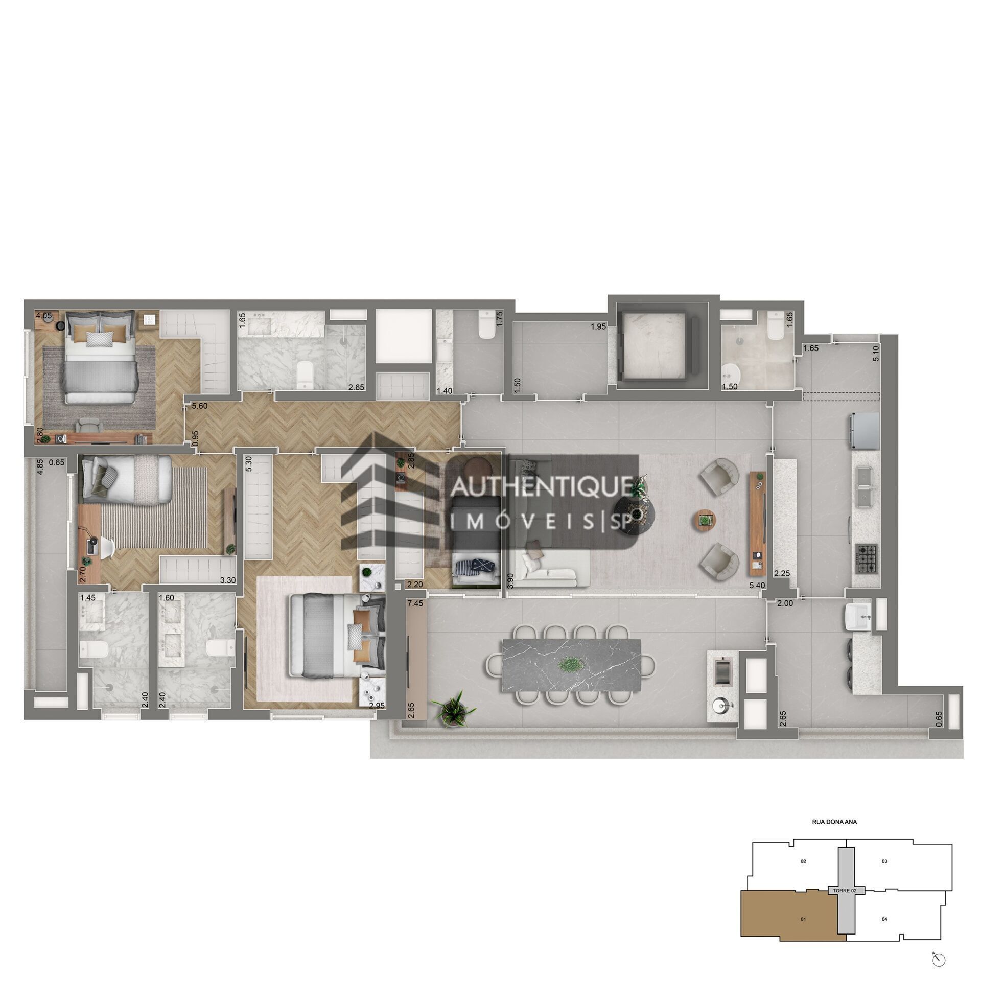 Cobertura à venda com 3 quartos, 358m² - Foto 22