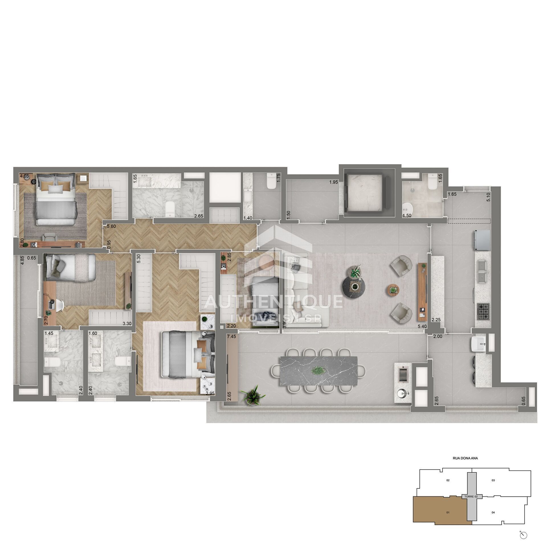 Cobertura, 3 quartos, 358 m² - Foto 22