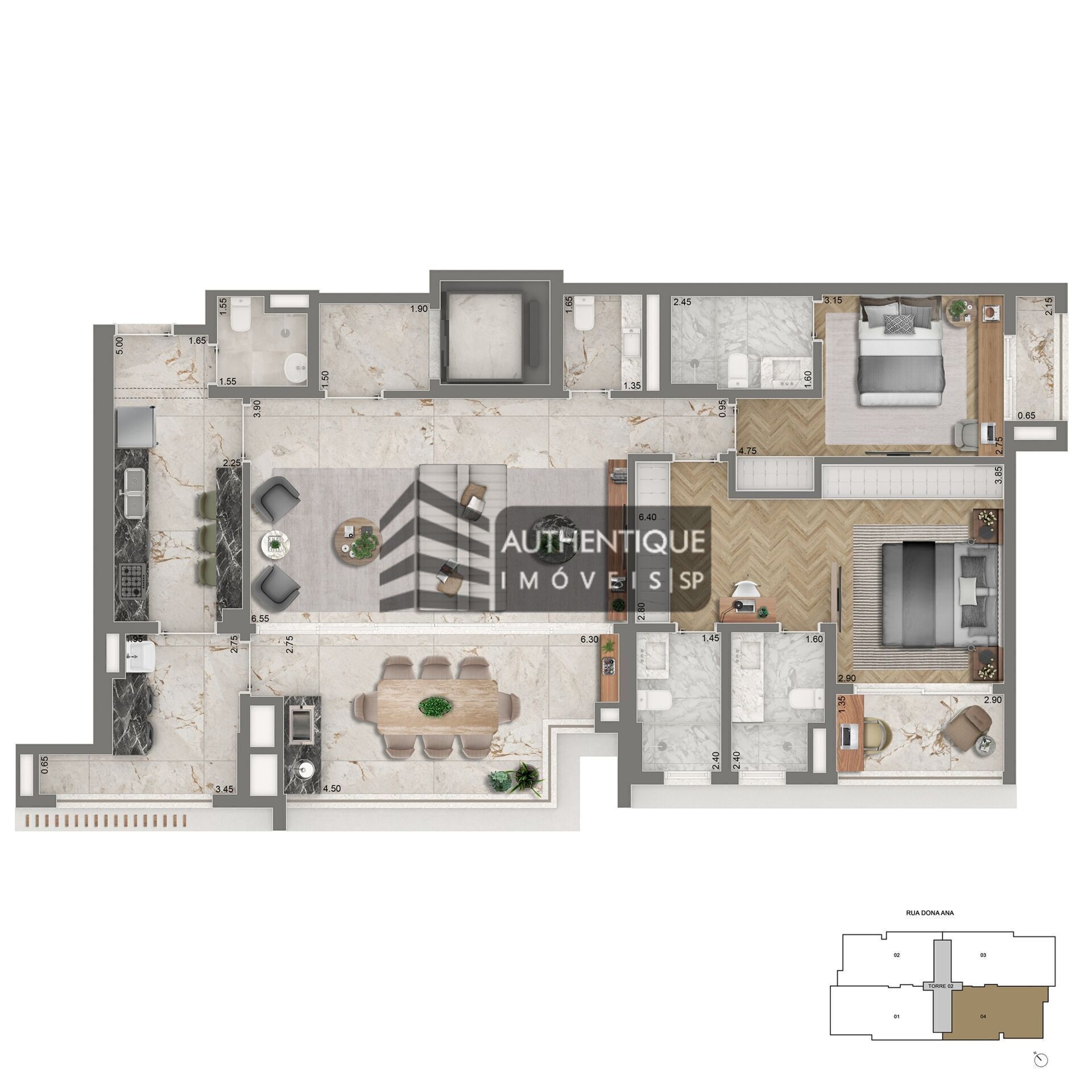 Cobertura à venda com 3 quartos, 358m² - Foto 19