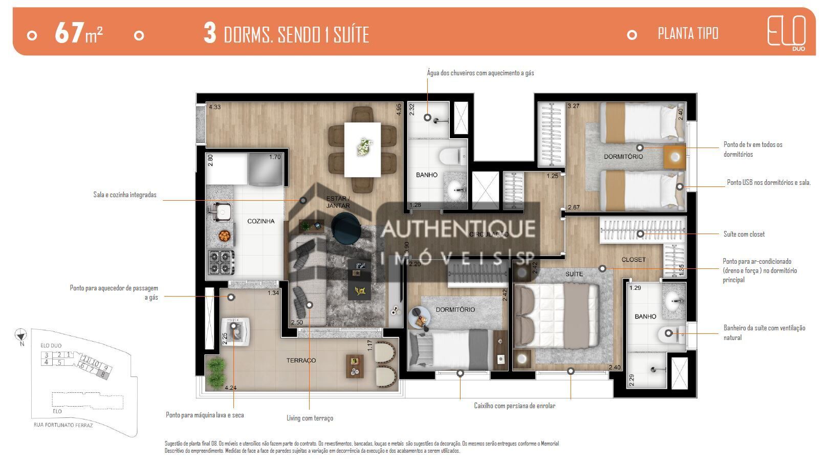 Apartamento à venda com 2 quartos, 55m² - Foto 52