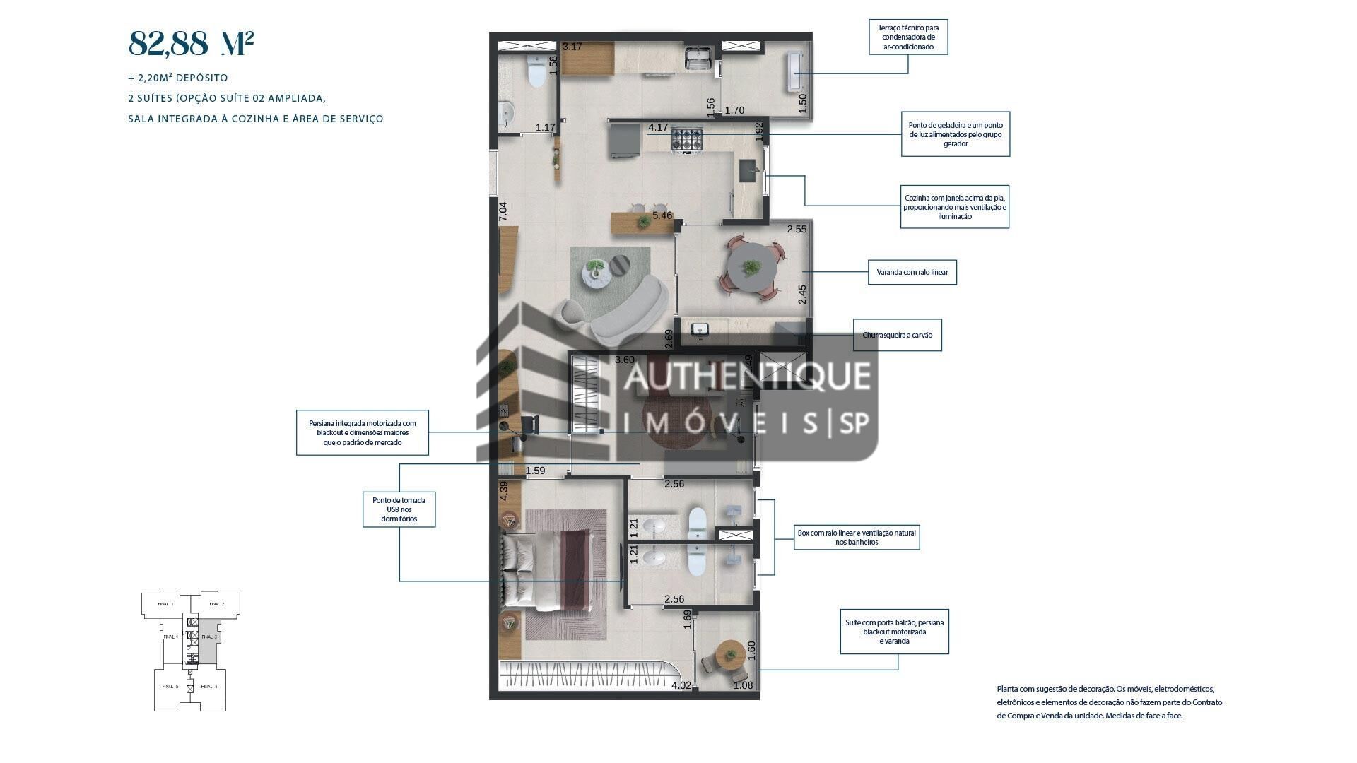 Apartamento à venda com 3 quartos, 85m² - Foto 18