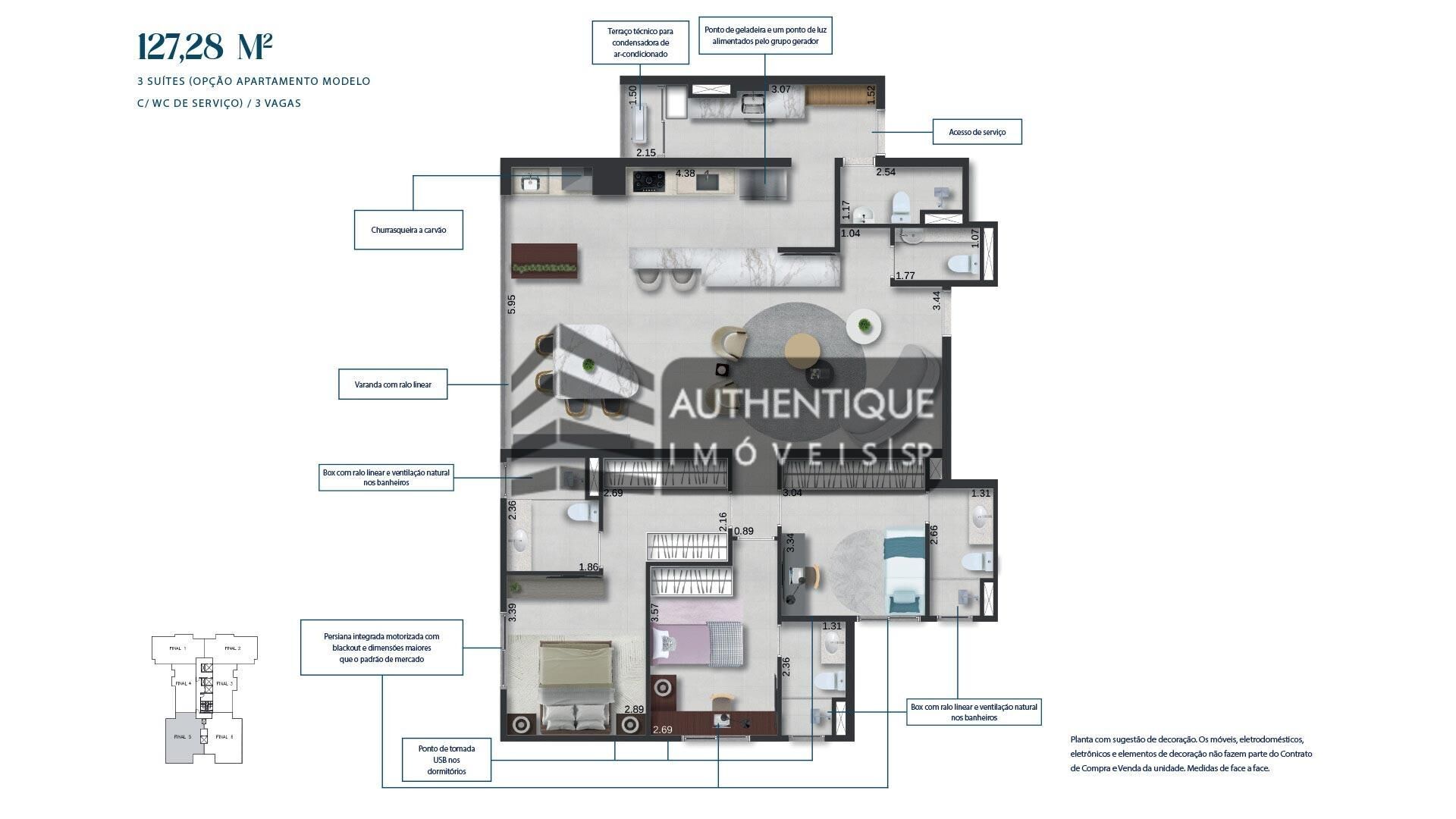 Apartamento à venda com 3 quartos, 85m² - Foto 24