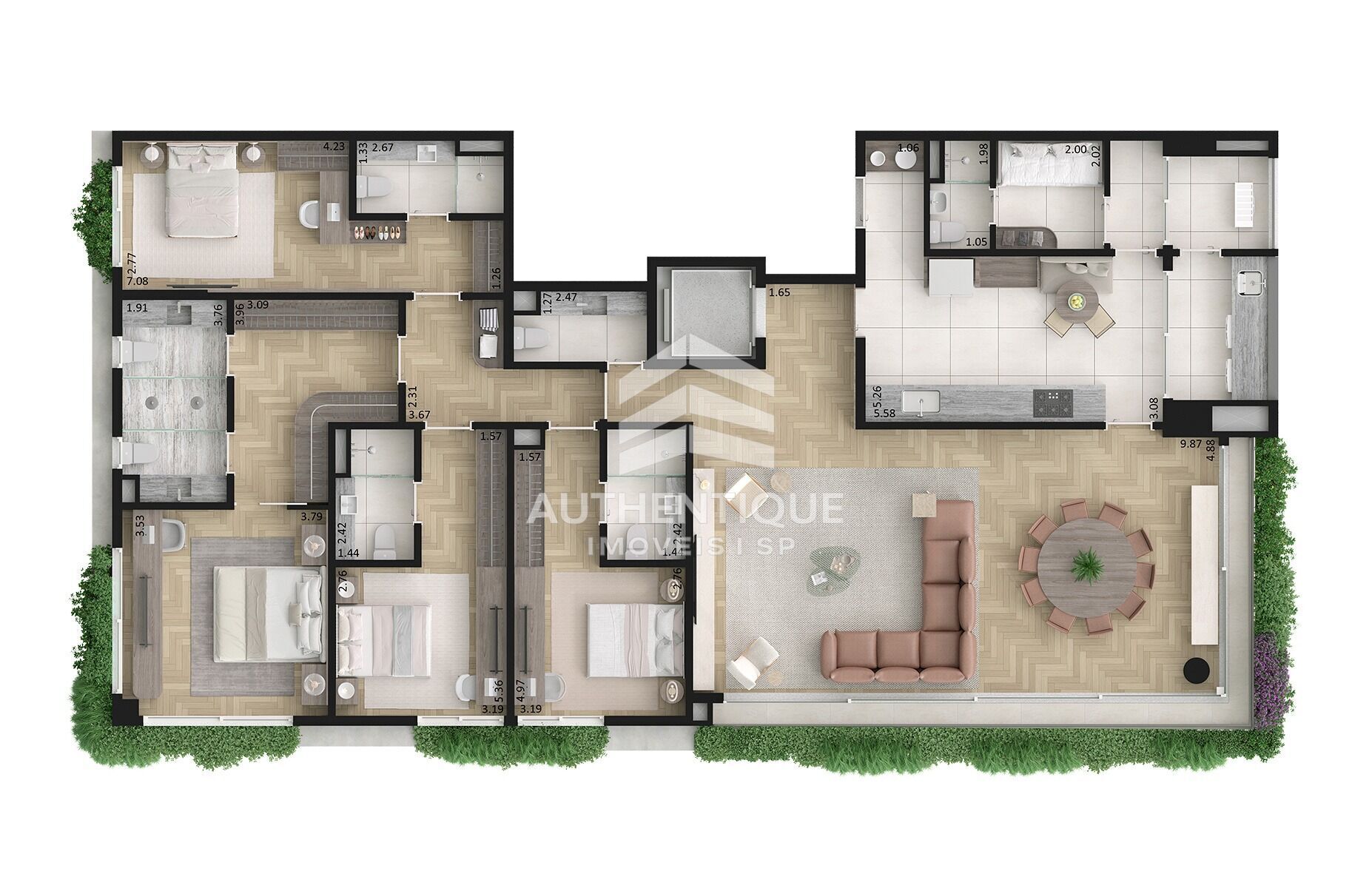 Apartamento, 4 quartos, 270 m² - Foto 20