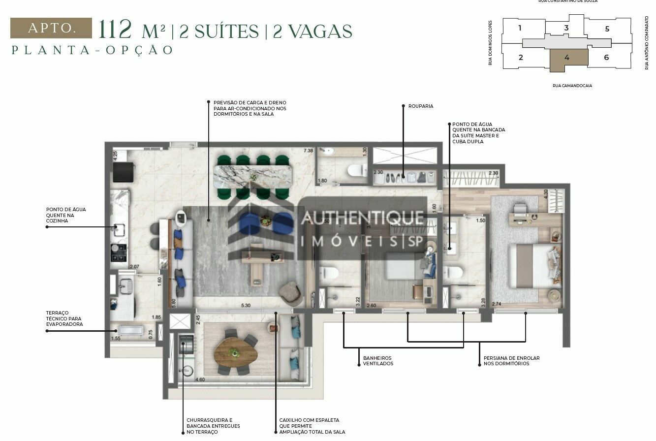 Apartamento à venda com 3 quartos, 144m² - Foto 50