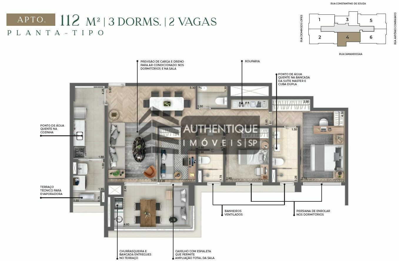 Apartamento à venda com 3 quartos, 144m² - Foto 51