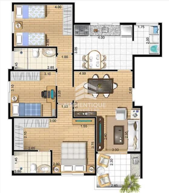 Apartamento, 3 quartos, 107 m² - Foto 15