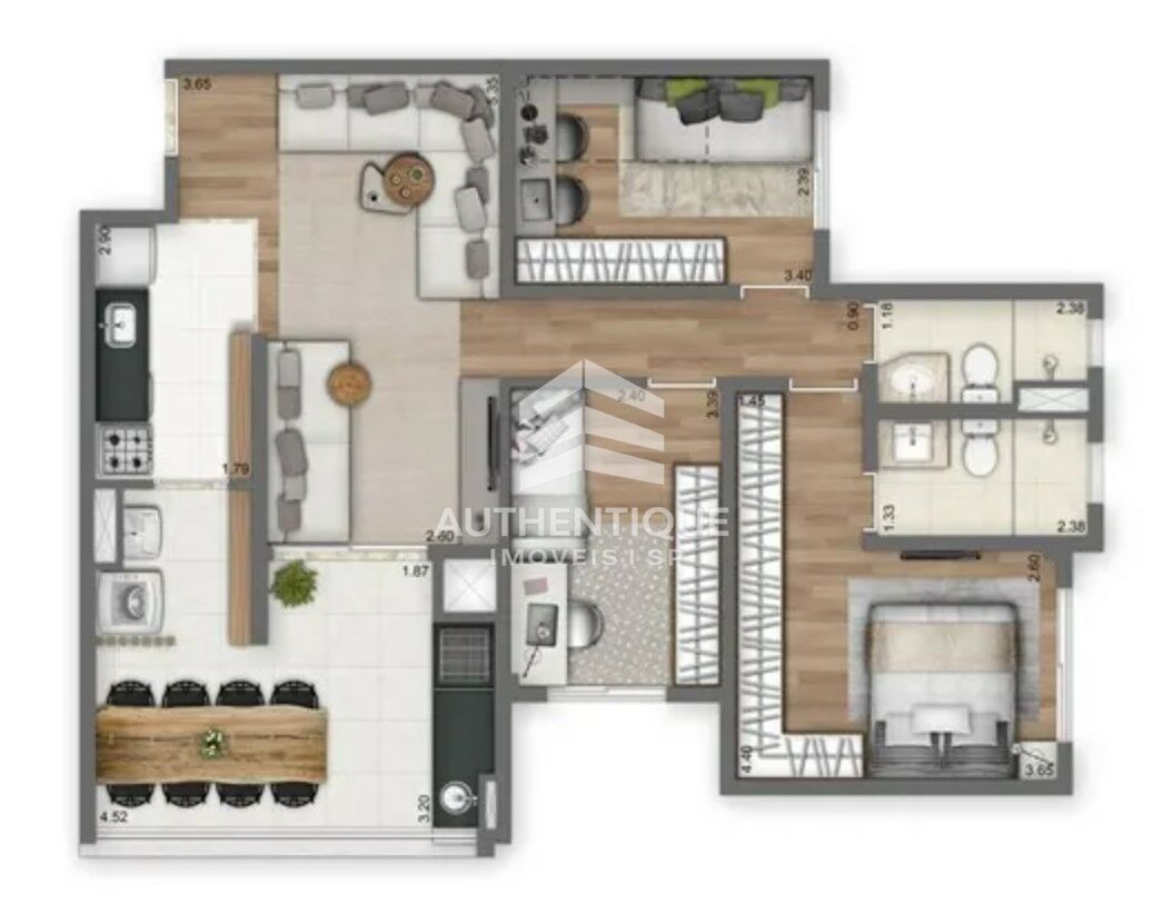 Cobertura, 4 quartos, 201 m² - Foto 17
