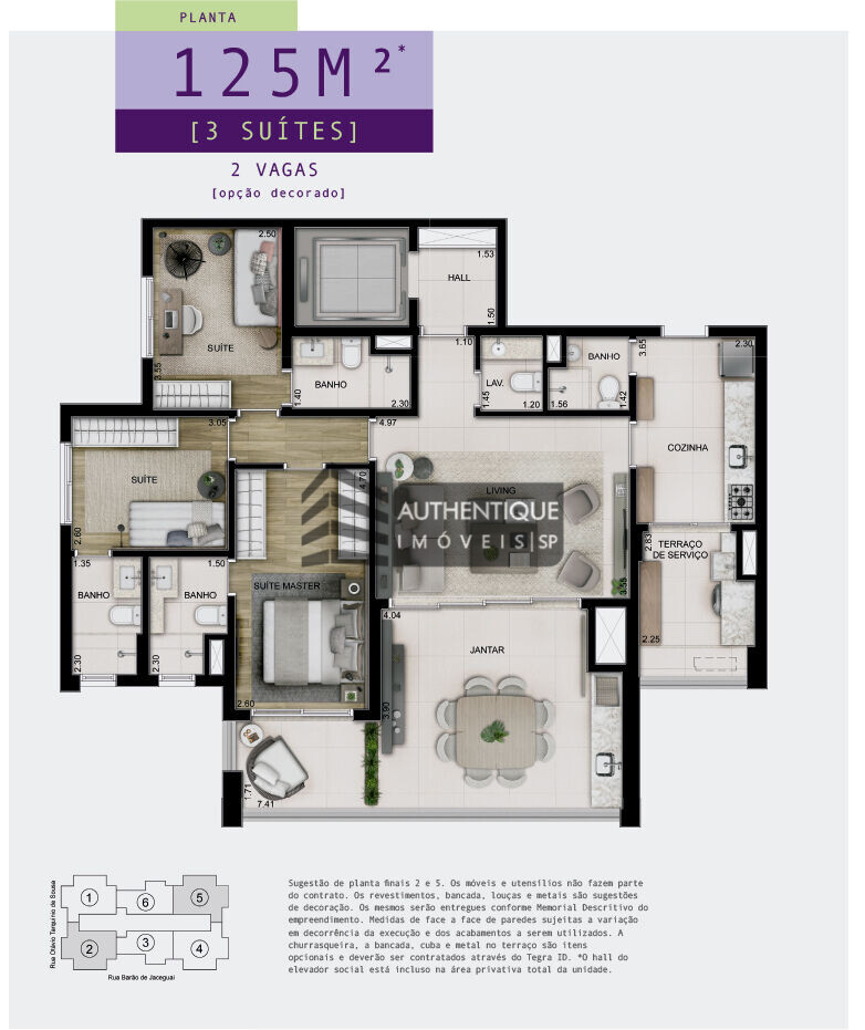 Apartamento, 3 quartos, 125 m² - Foto 23