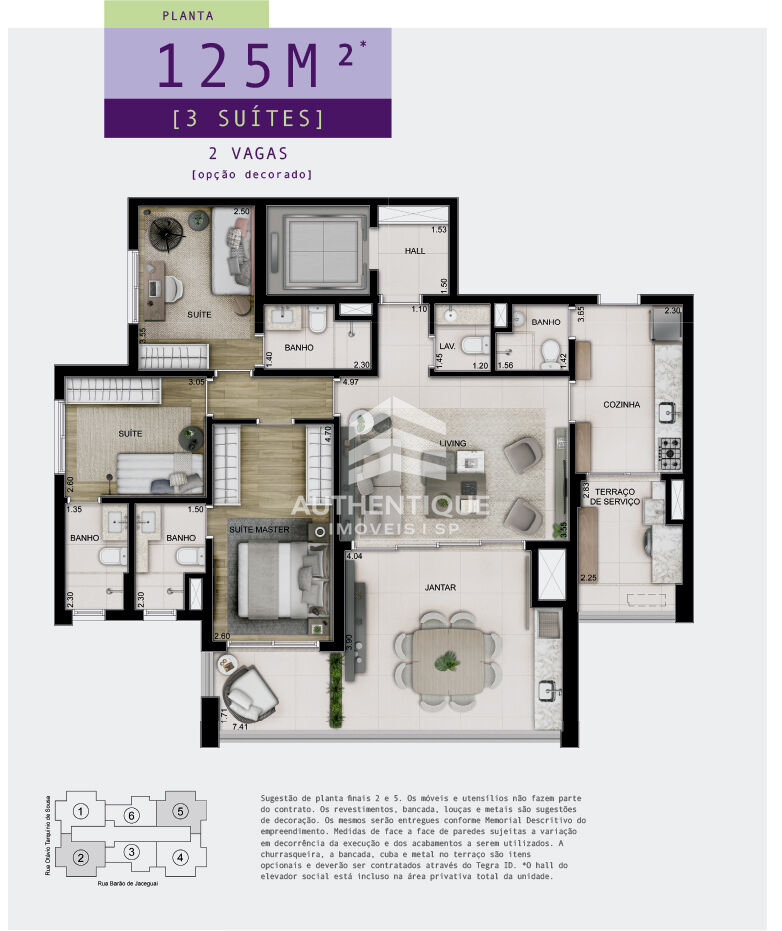 Apartamento, 3 quartos, 125 m² - Foto 23