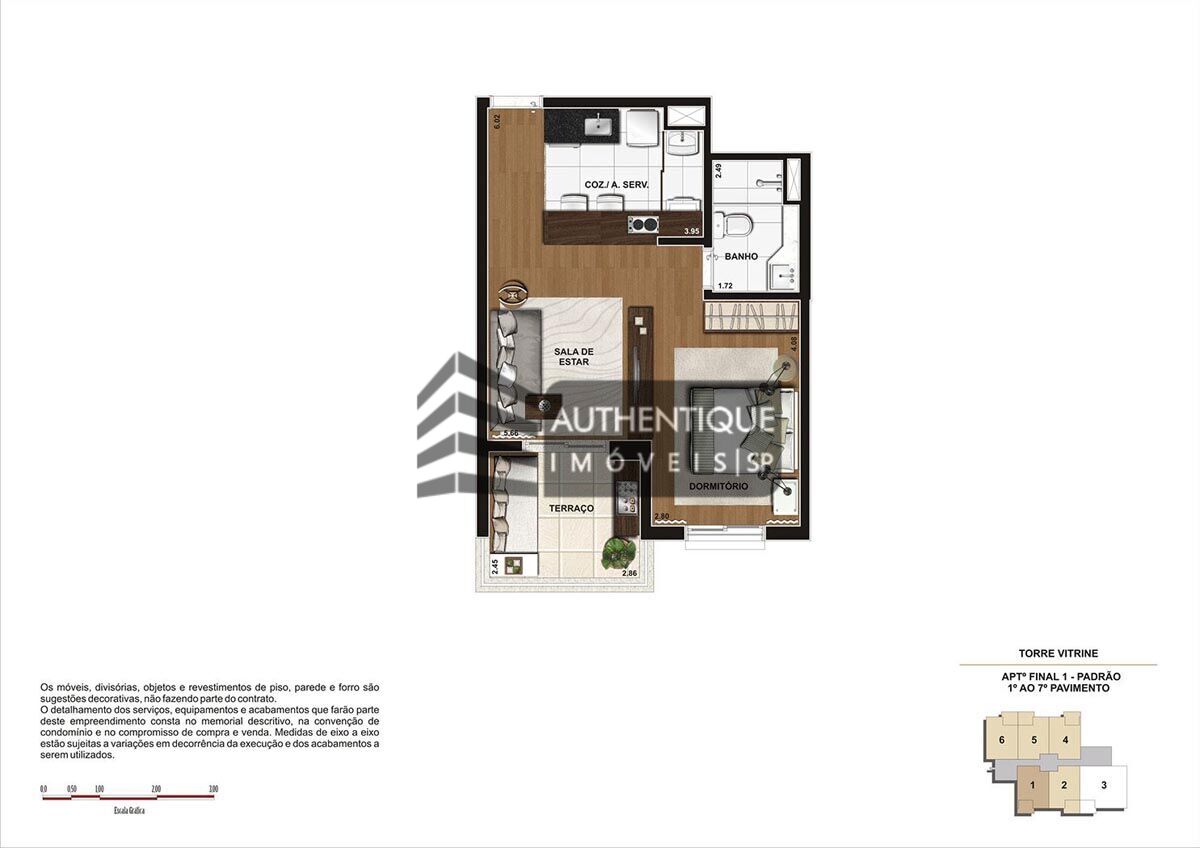 Apartamento à venda com 1 quarto, 45m² - Foto 49