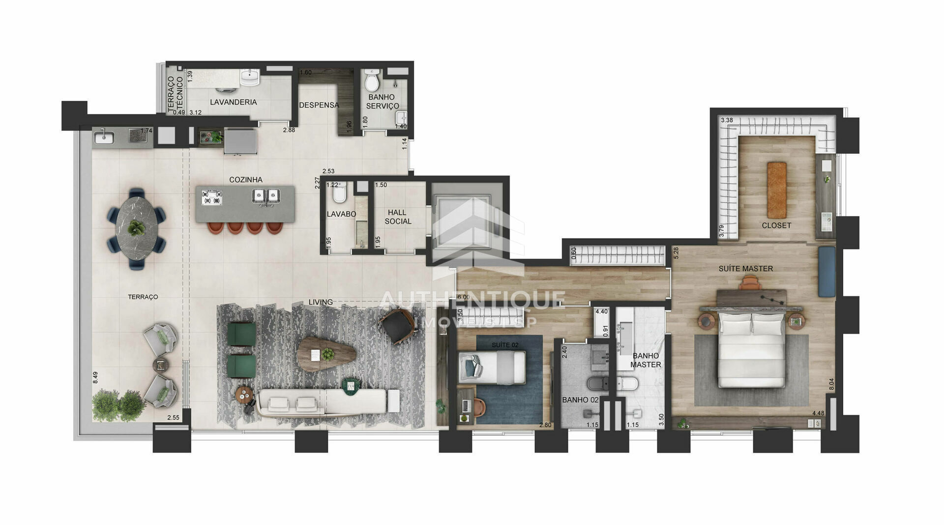 Apartamento, 3 quartos, 366 m² - Foto 38