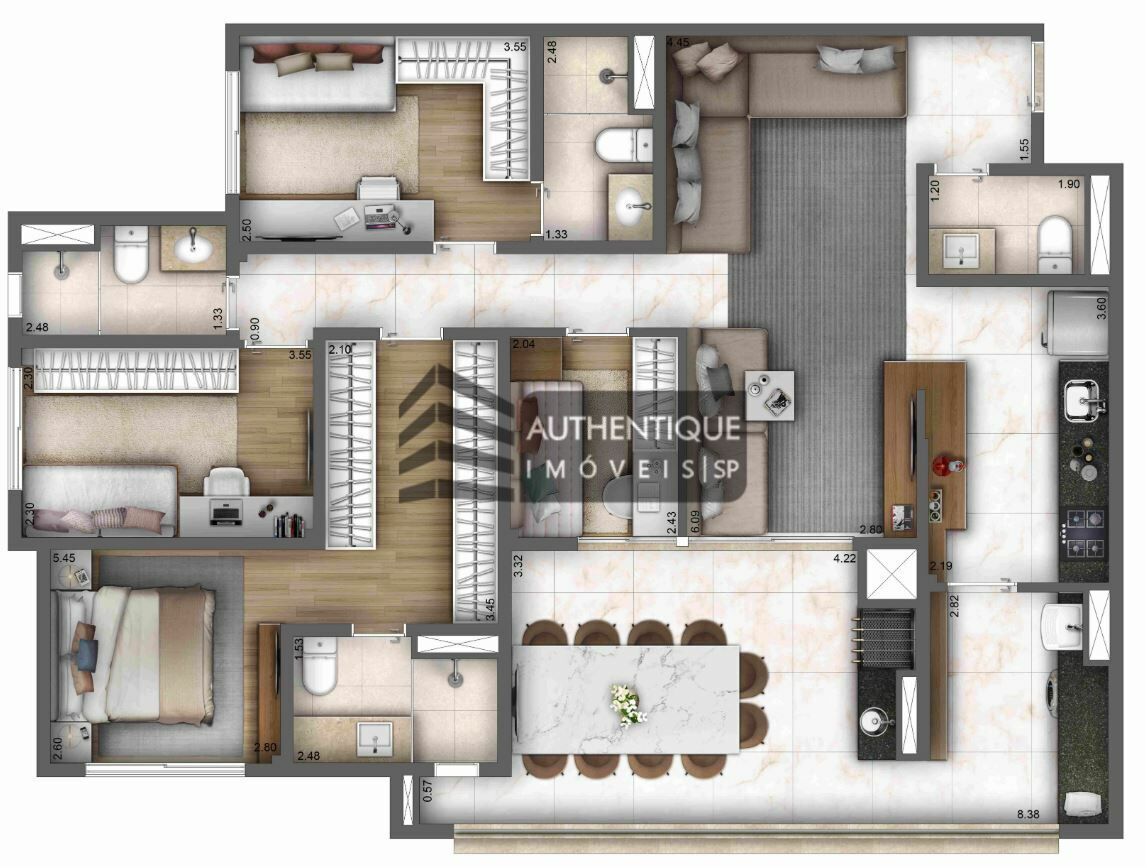 Apartamento à venda com 3 quartos, 93m² - Foto 18