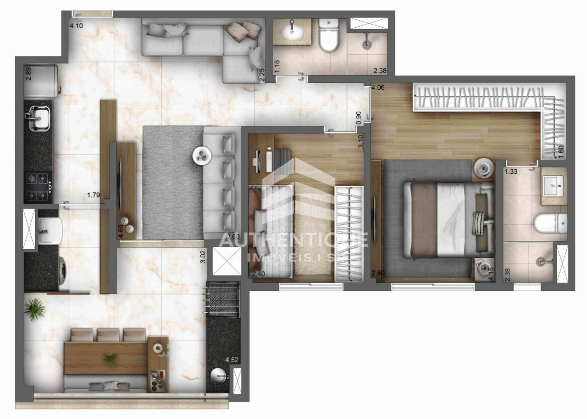 Apartamento, 3 quartos, 93 m² - Foto 16