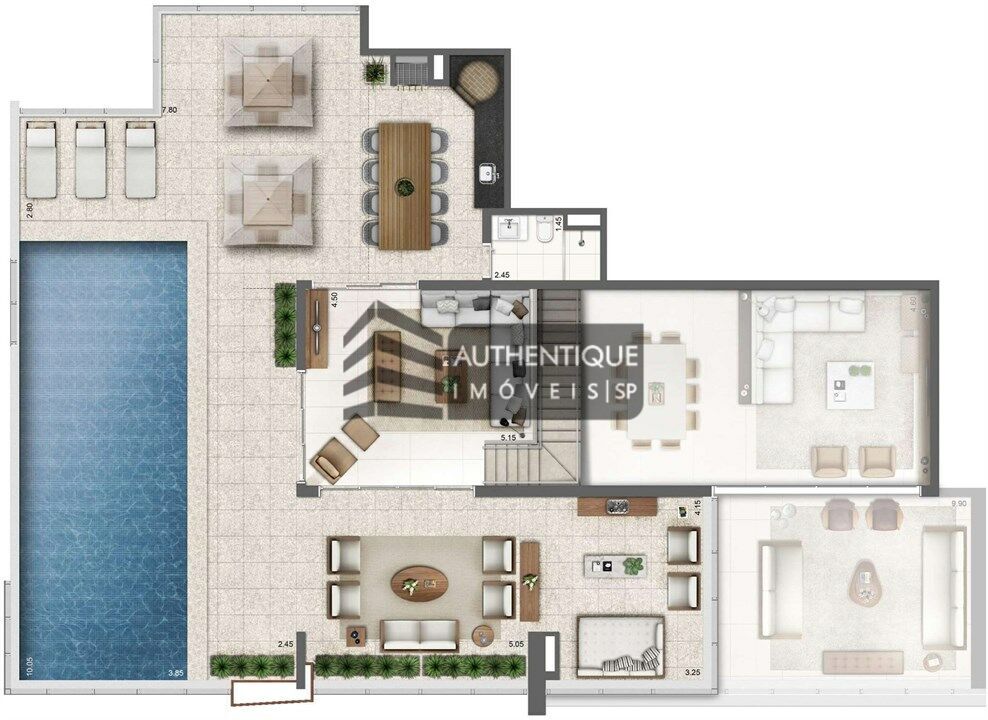 Apartamento à venda com 4 quartos, 275m² - Foto 15