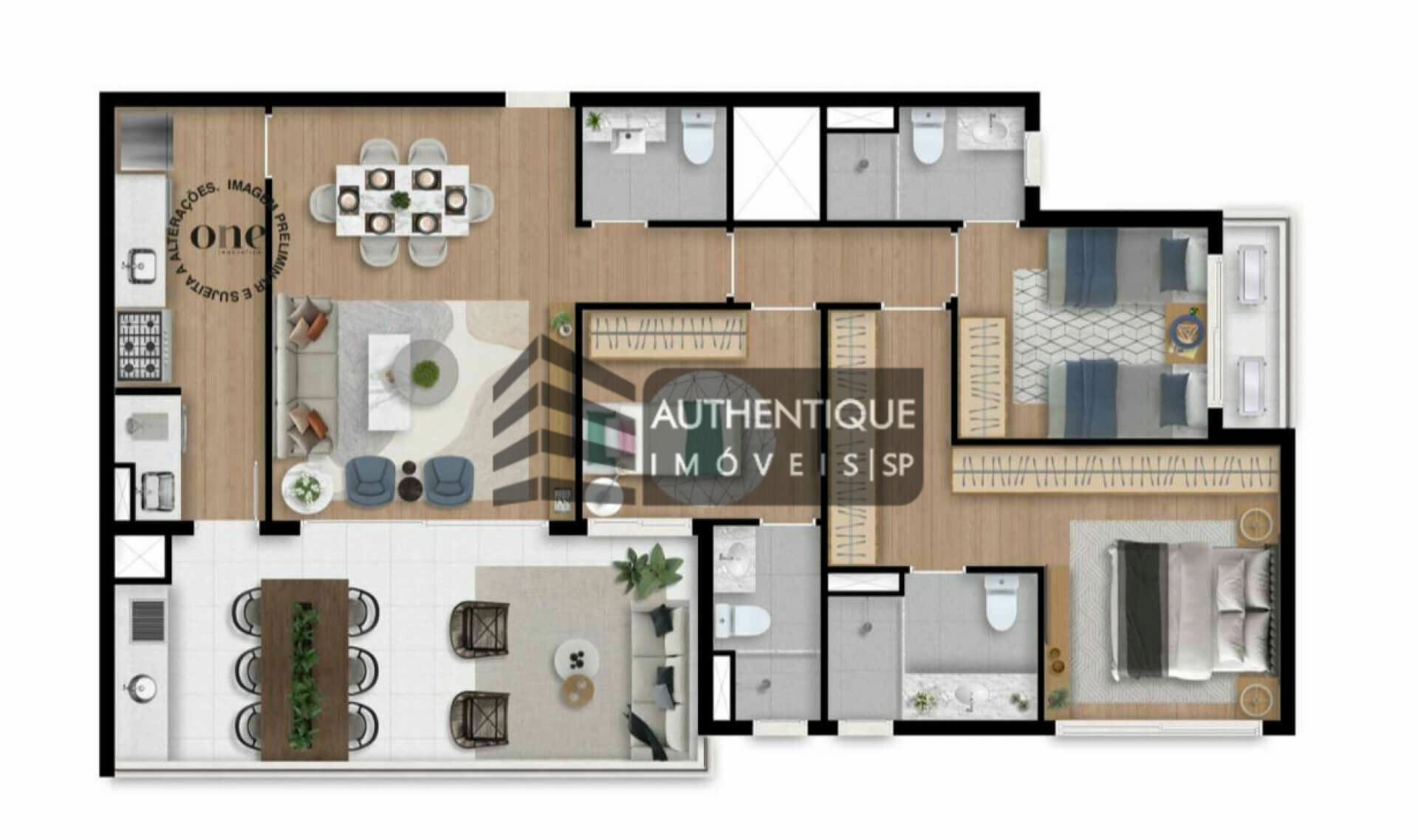 Apartamento à venda com 1 quarto, 28m² - Foto 6