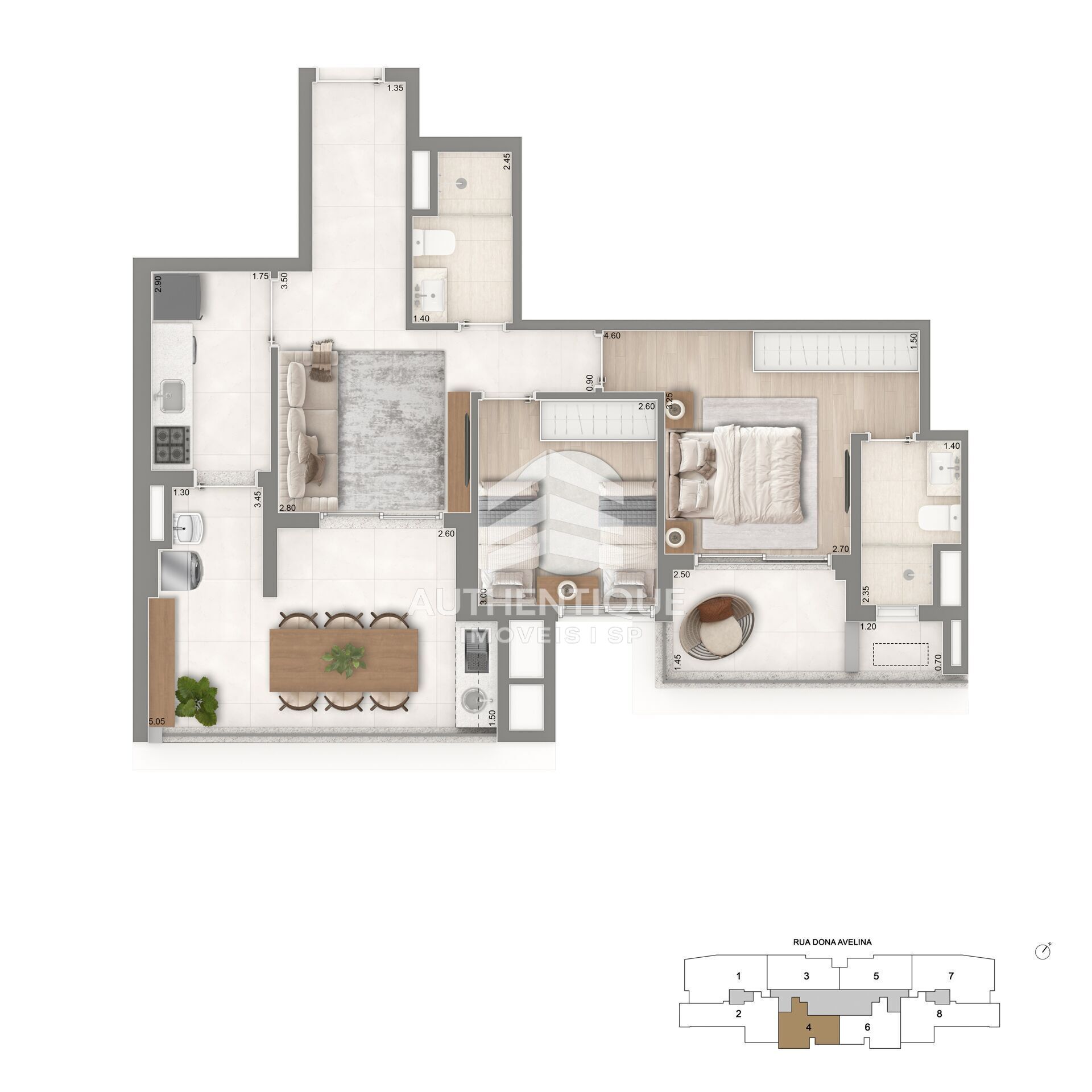 Cobertura, 3 quartos, 264 m² - Foto 19