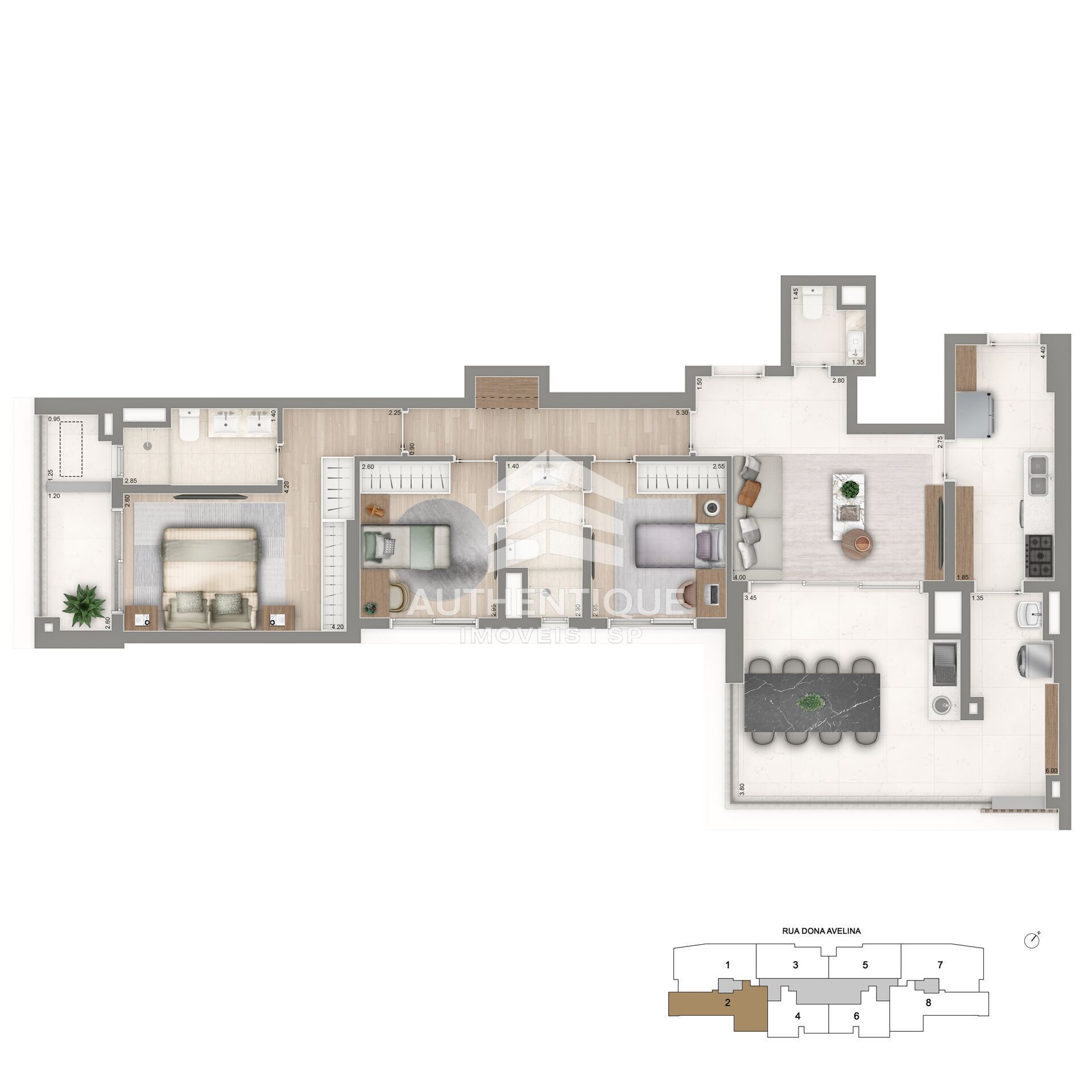 Cobertura, 3 quartos, 264 m² - Foto 17